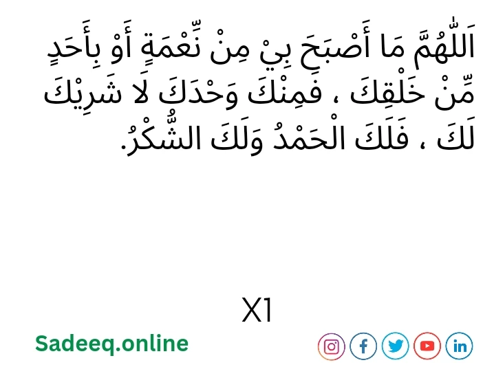 Fulfil Your Obligation to Thank Allah